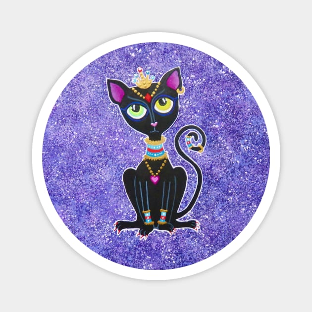 Egyptian Kitty Magnet by SoozieWray